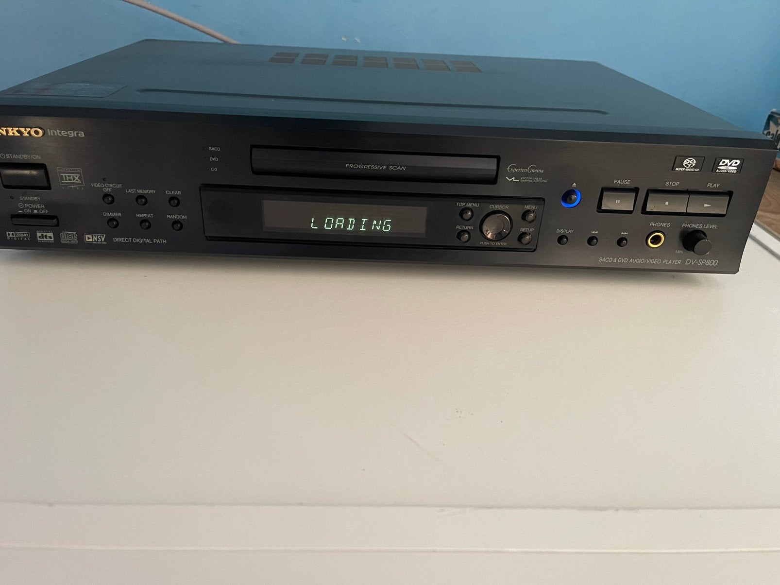Onkyo DV-SP800 DVD Audio/Video SACD Player, Ophalen, Zo goed als nieuw, Dvd-speler, Overige merken