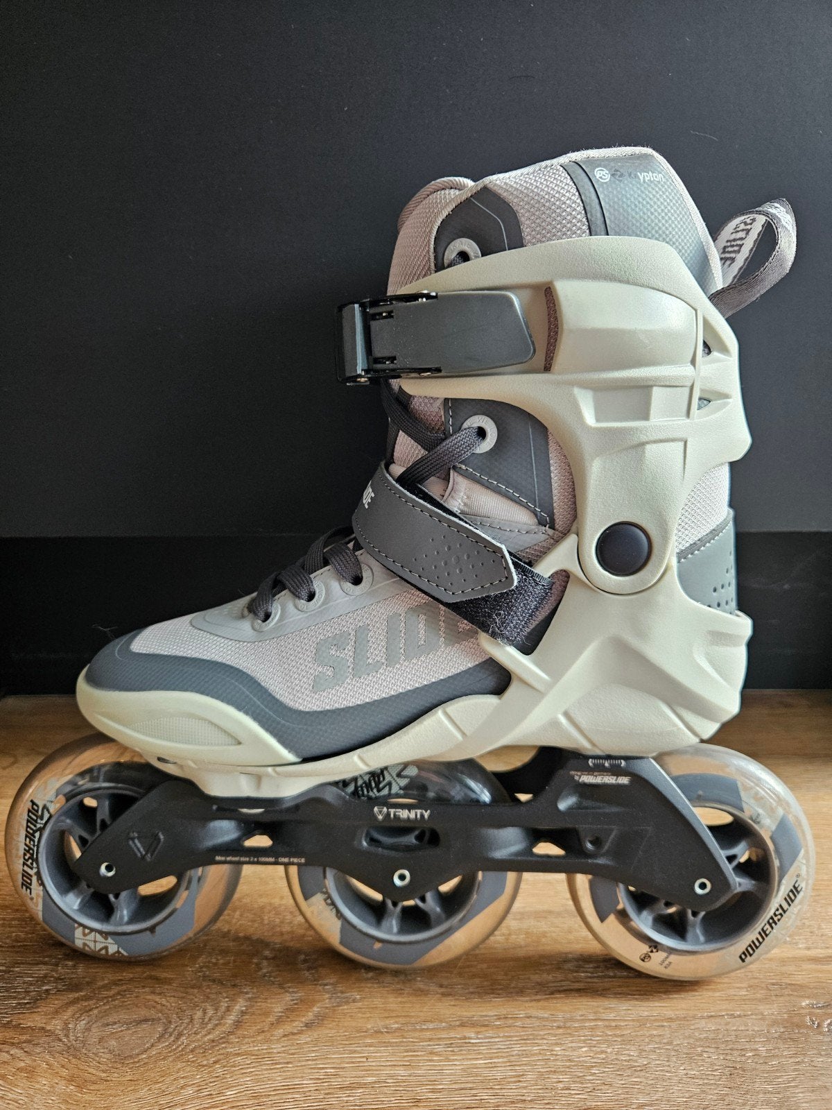 Powerslide Phuzion Krypton Grey 100 Inline Skates - Maat 38, Ophalen, Zo goed als nieuw, Inline skates 4 wielen, Powerslide