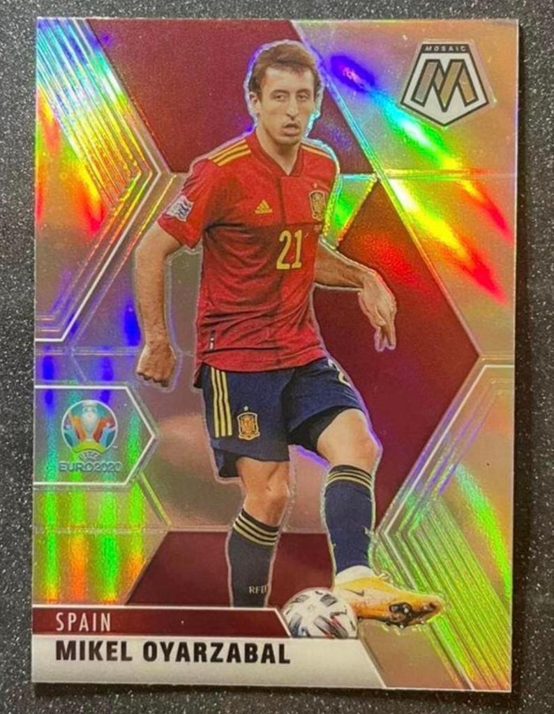 Panini MOSAIC 2021   EURO 2020   PRIZM   OYARZABAL   ESPAÑA, Verzenden, Zo goed als nieuw, Plaatje