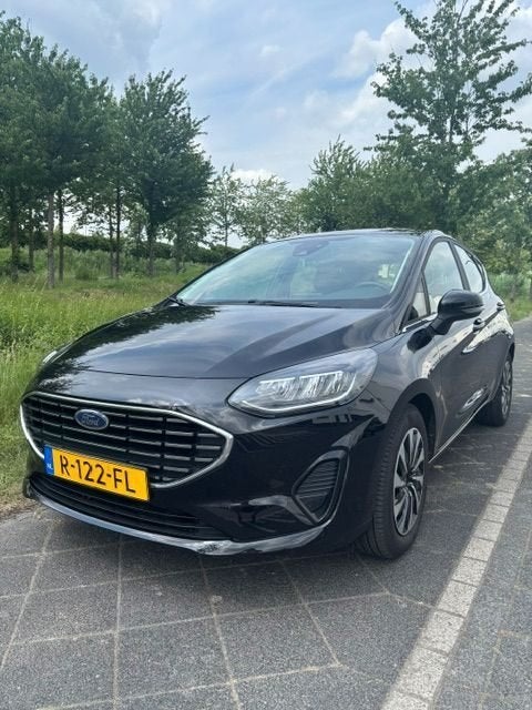 Private lease overname Ford Fiësta 1.0 Eco Hybrd 125pk 2022, 125 pk, 625 kg, Zwart, Origineel Nederlands