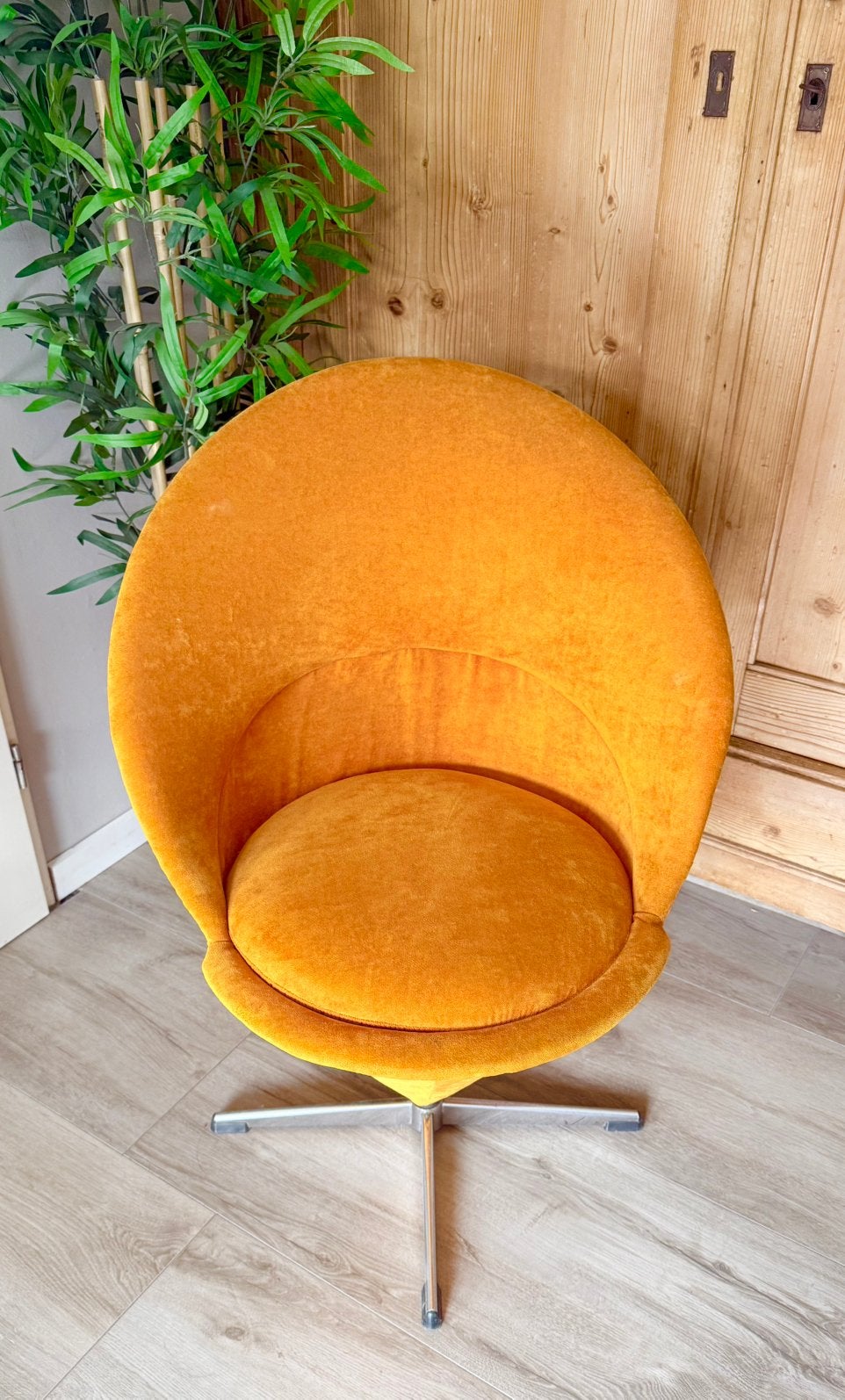 Vintage cone chair Fritz Hansen, Huis en Inrichting, Fauteuils, Ophalen, 75 tot 100 cm, Zo goed als nieuw, Stof