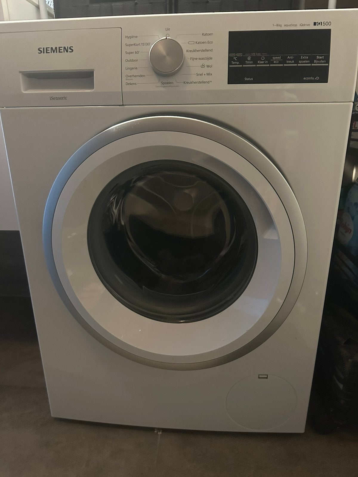 Siemens wasmachine, Witgoed en Apparatuur, Ophalen, Zo goed als nieuw, 1200 tot 1600 toeren, 85 tot 90 cm