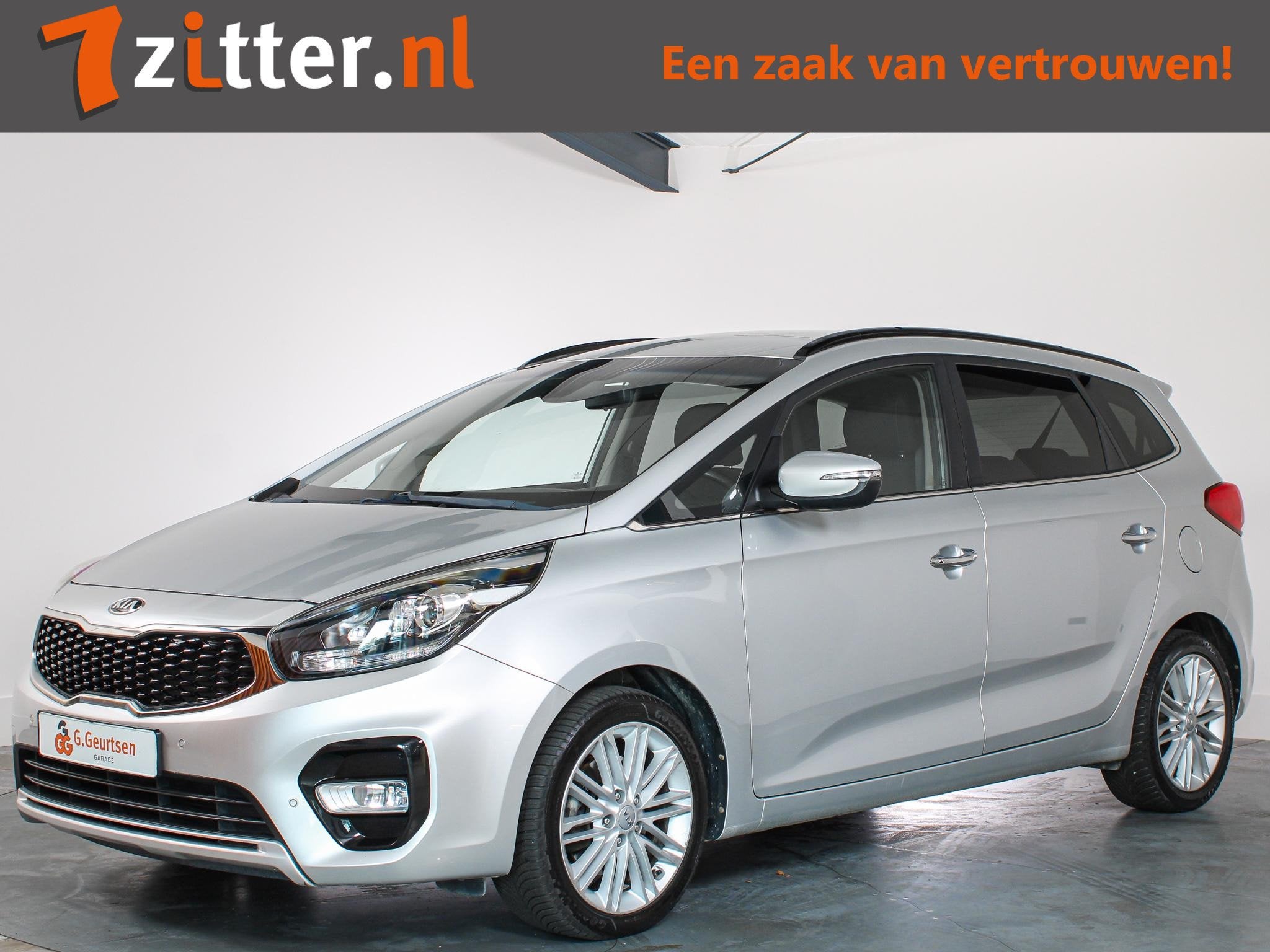 Kia Carens 1.6 GDi DynamicLine 7-Persoons, Apple Carplay/And, Auto's, Kia, Voorwielaandrijving, Gebruikt, 4 cilinders, 7 stoelen