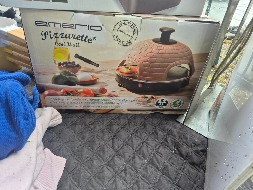 Pizzarette, Ophalen, Nieuw, 4 t/m 7 personen