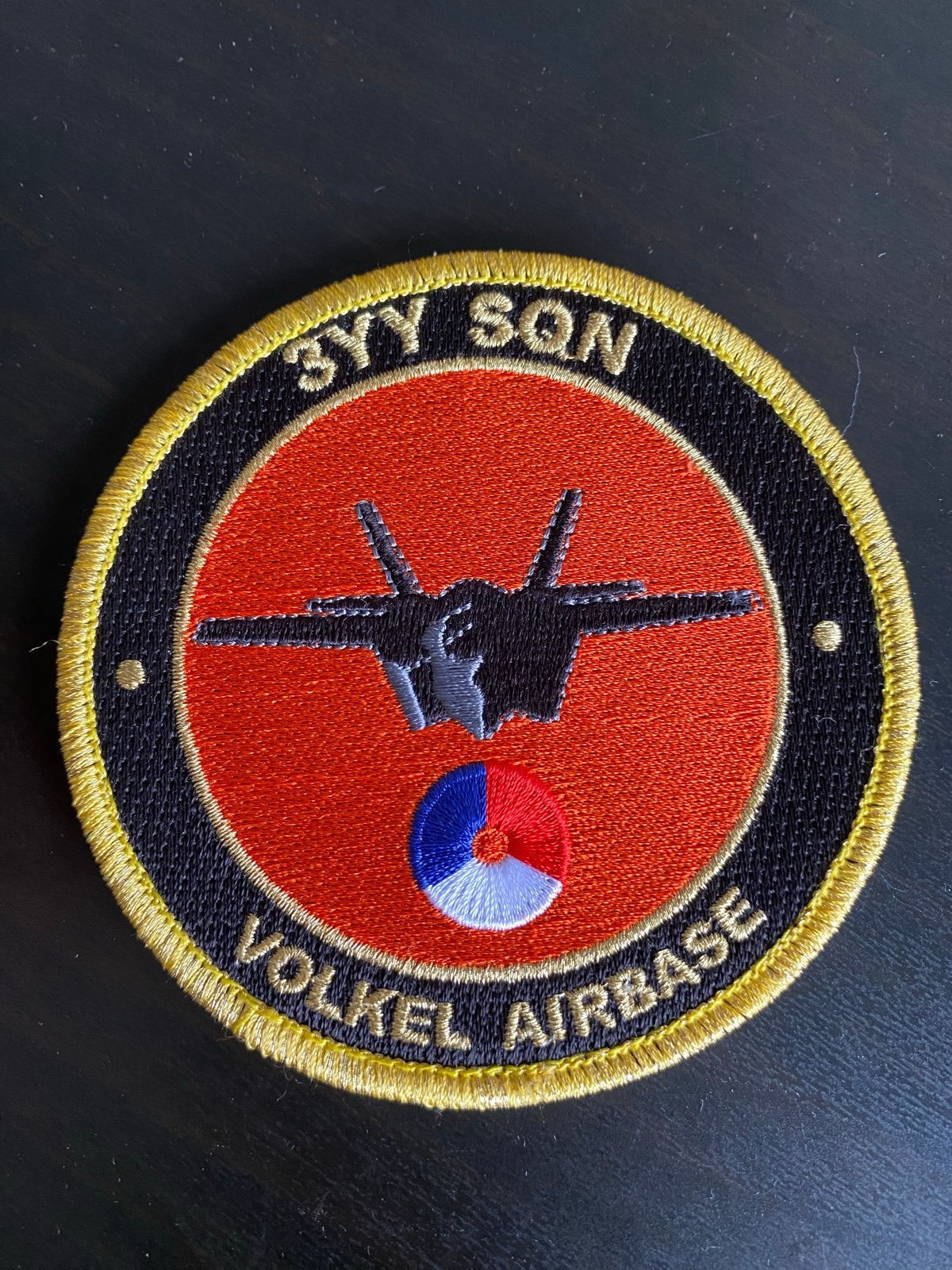 3YY SQN Volkel Airbase Patch - Vliegbasis Volkel, Ophalen of Verzenden, Overige typen
