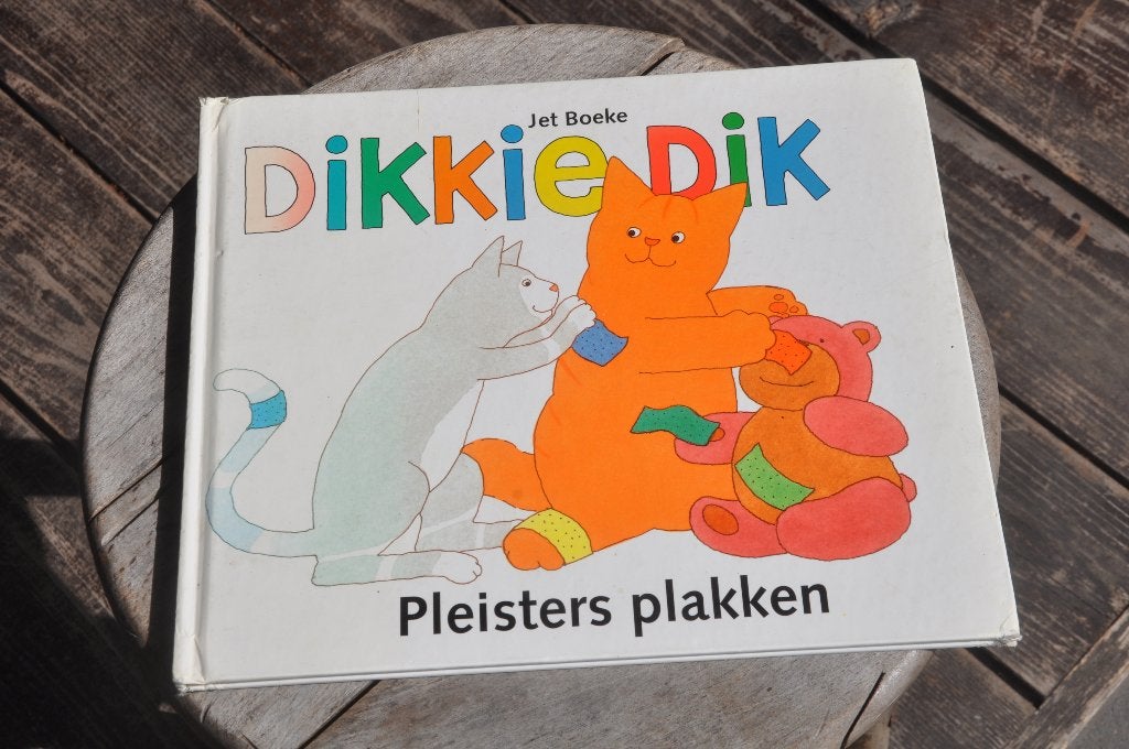 Dikkie Dik pleisters plakken, Gelezen, Jongen of Meisje, Ophalen of Verzenden, Jet Boeke