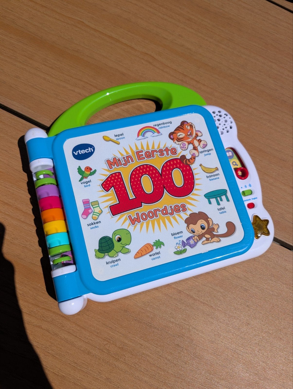 VTech Mijn Eerste 100 Woordjes Boek - Interactief Speelgoed, Ophalen of Verzenden