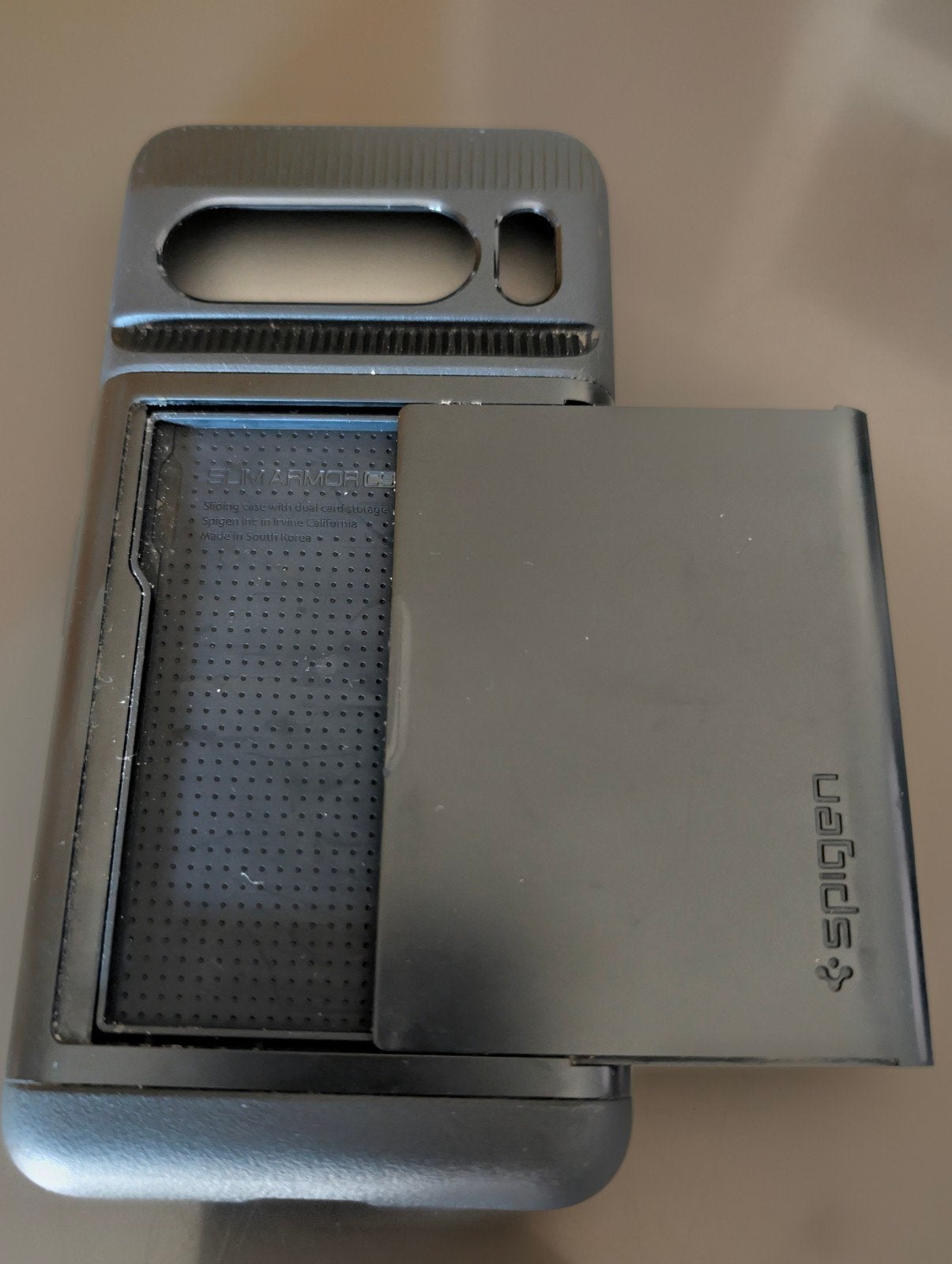 Spigen Slim Armor CS Google Pixel 8 Pro Hoesje Zwart, Ophalen of Verzenden, Gebruikt, Hoesje of Tasje