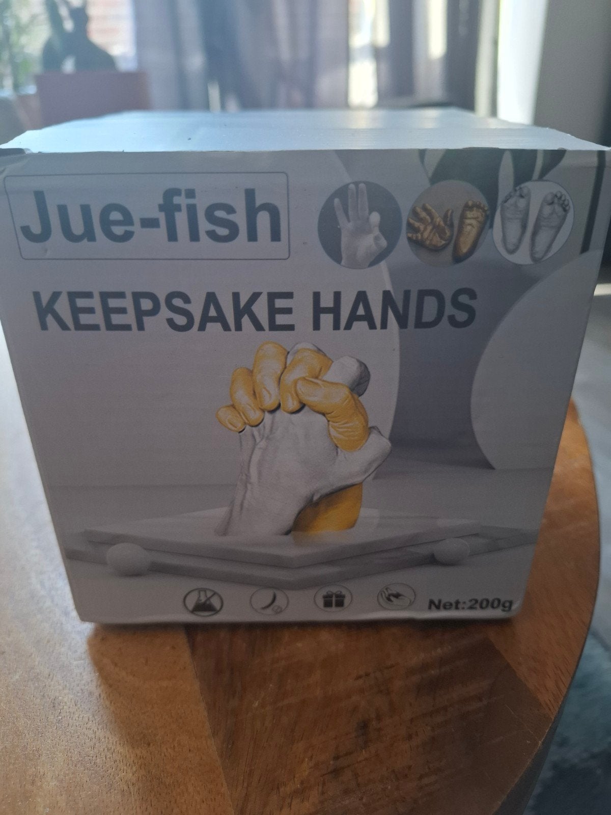 Jue-fish Keepsake Hands Gipsafdruk Set, Nieuw, Ophalen of Verzenden, Overige materialen, Overige merken