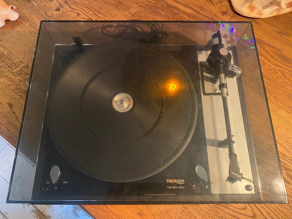 Thorens TD160 MKII Platenspeler, Audio, Tv en Foto, Platenspelers, -, -, Thorens, Ophalen of Verzenden