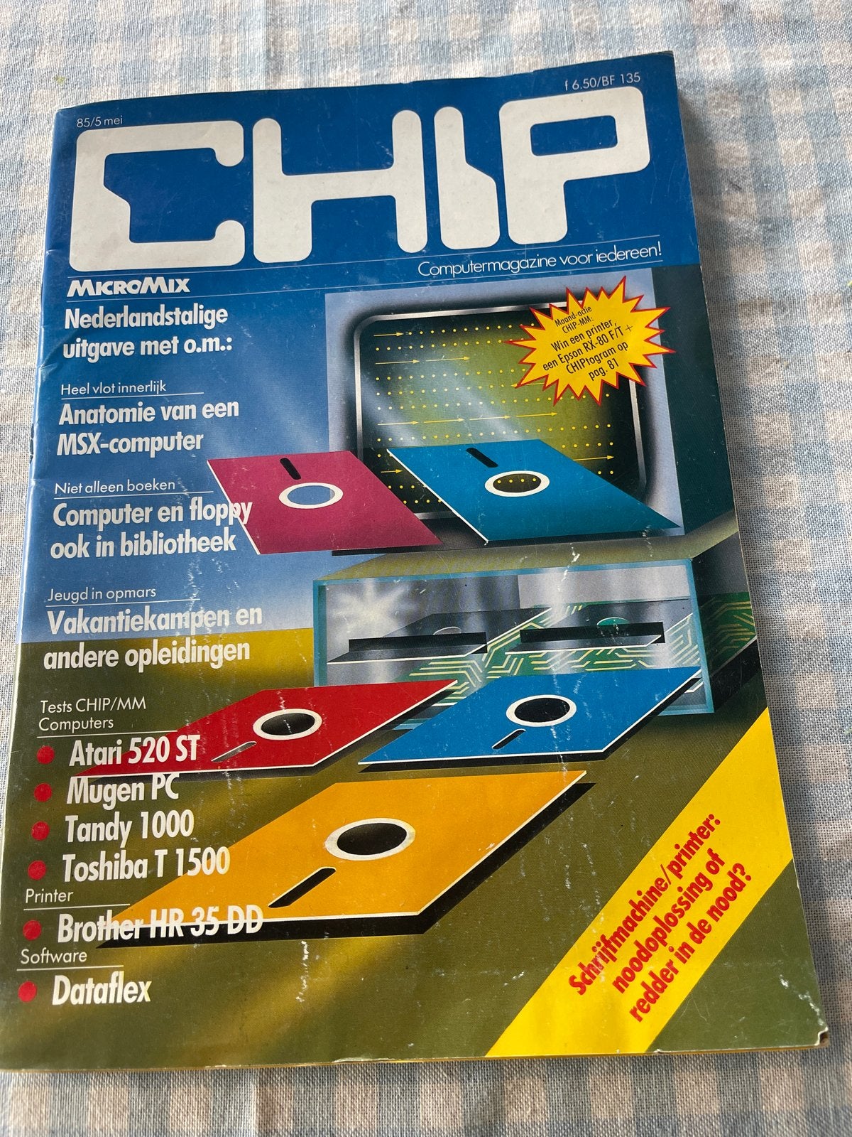 Computerdijdschrift mei 1985 - 82 pagina's, Ophalen of Verzenden, Gelezen, Overige typen