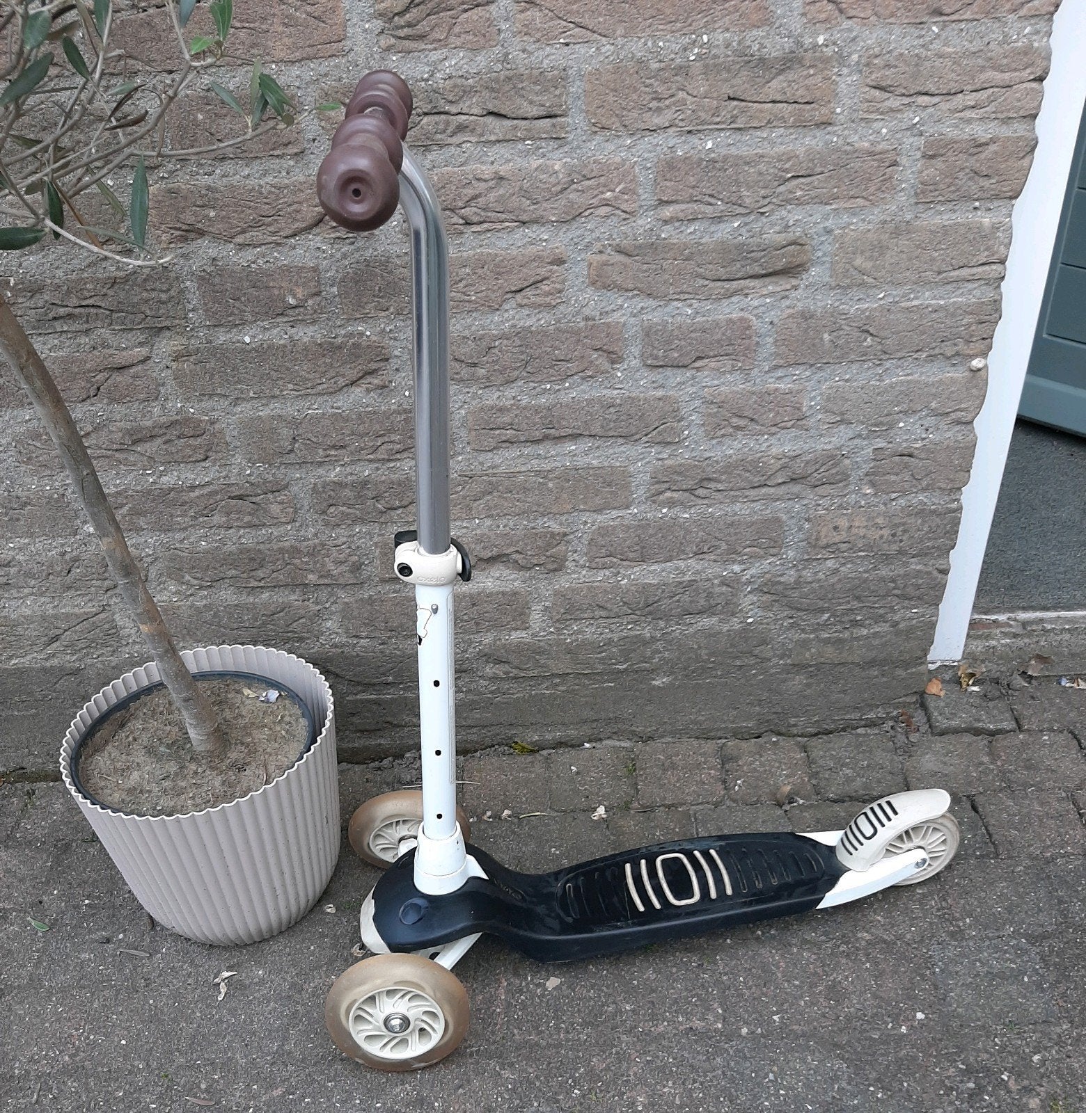Oxelo Step B1 500 met 3 wielen, Ophalen of Verzenden, Gebruikt, Gewone step, Oxelo