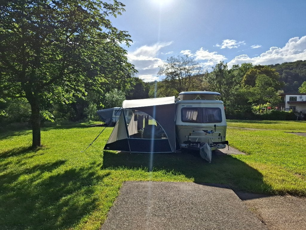 Unico Verona 460 luifel Eriba triton touring 430, Ophalen, Zo goed als nieuw, Unico Ventura