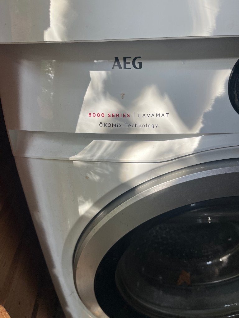 AEG 8000 series lavamat okomix, Witgoed en Apparatuur, Ophalen, 8 tot 10 kg, Voorlader, 90 tot 95 cm