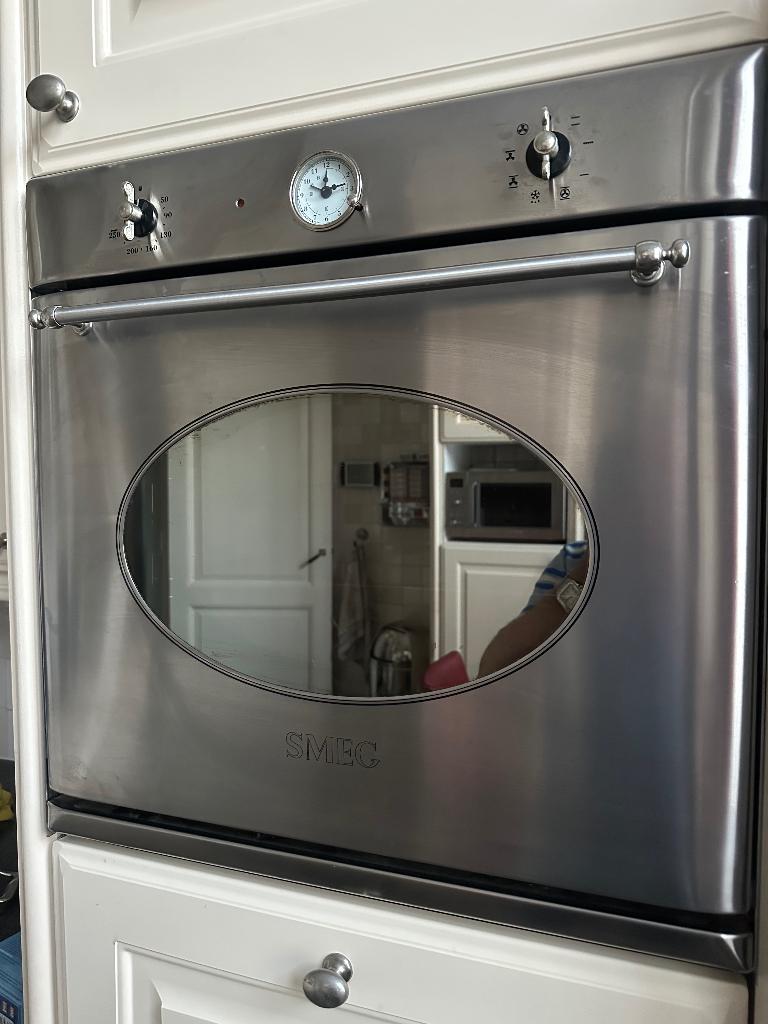 Smeg hetelucht inbouwoven, Witgoed en Apparatuur, Ophalen, Gebruikt, Smeg, Hete lucht