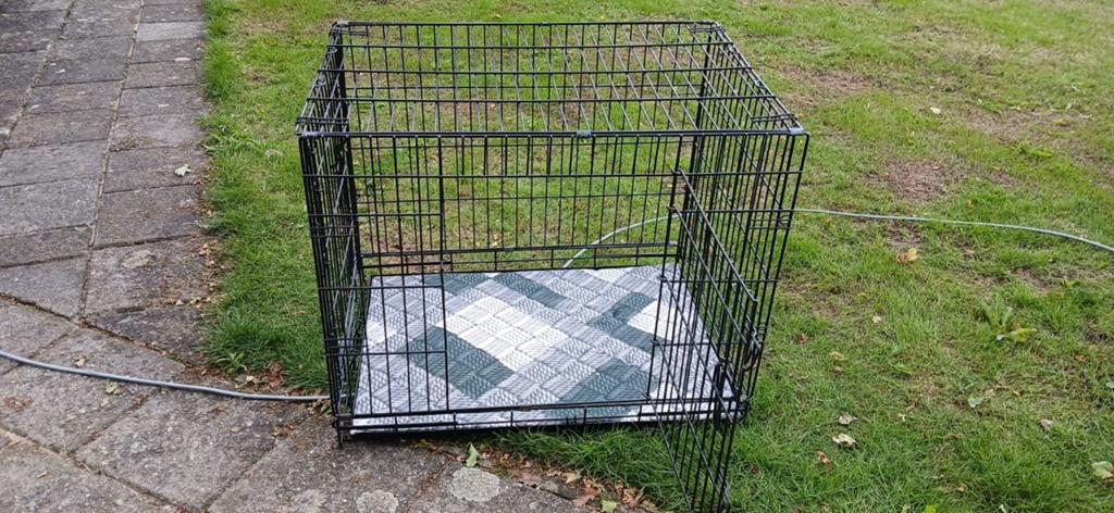 Honden bench  in goede staat, Ophalen, Zo goed als nieuw