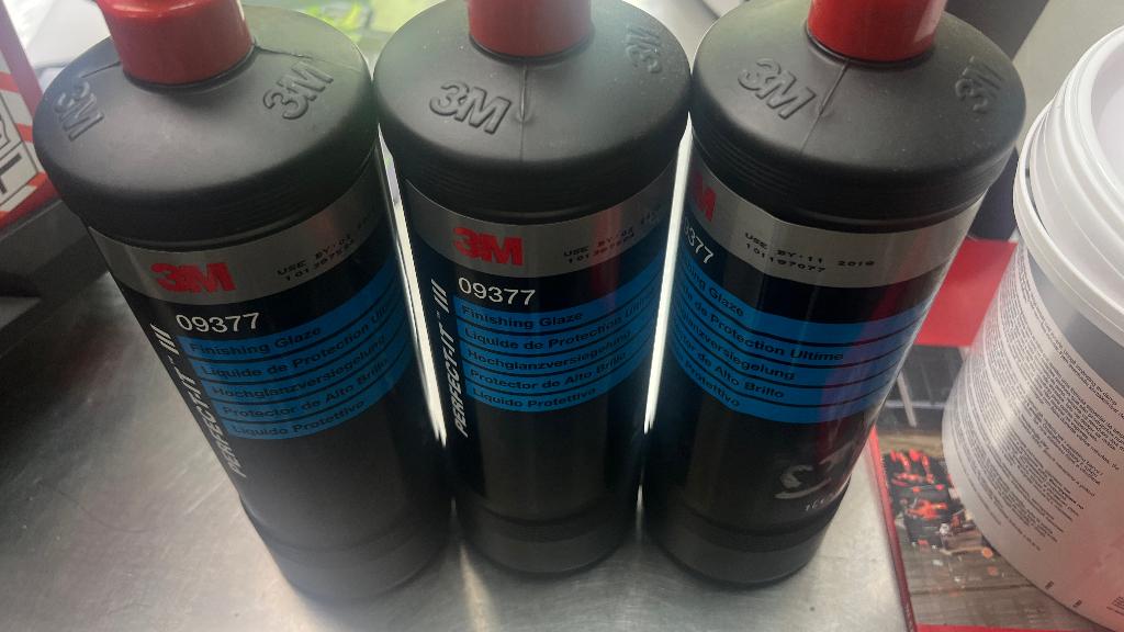 3 X FLESSEN HOOGGLANS POETS 3M 09377, Auto diversen, Onderhoudsmiddelen, Ophalen
