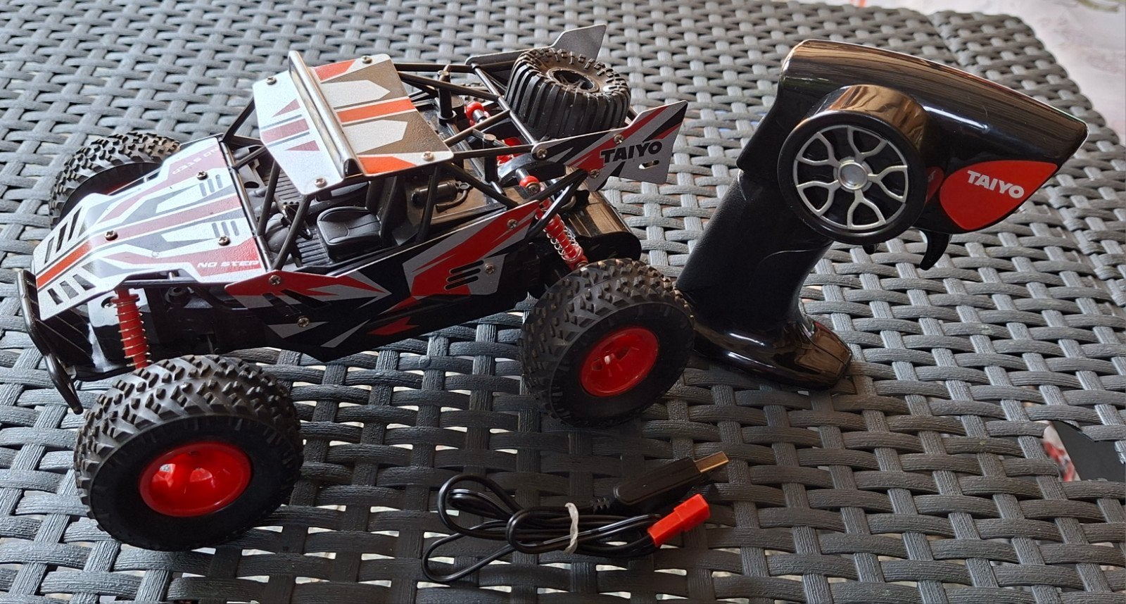 Taiyo Metal Racer RC Auto Offroad 1:18, Auto offroad, Zo goed als nieuw, RTR (Ready to Run), Ophalen