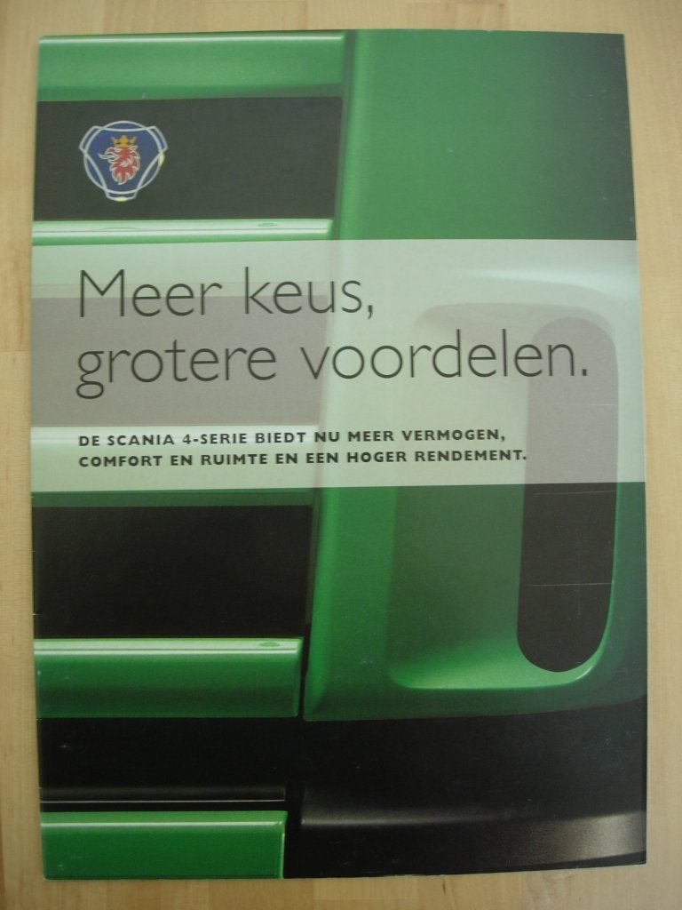 Scania Brochure 1998 - 144 124 114 94, Ophalen of Verzenden, Zo goed als nieuw, Overige merken, Scania