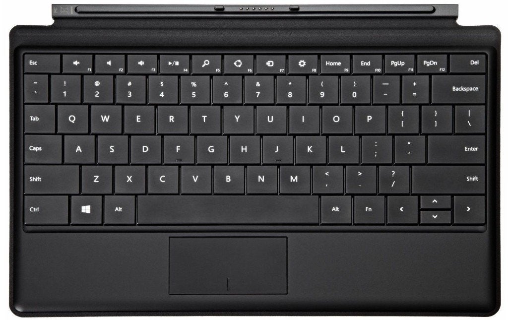 Microsoft Surface Pro 1/2 RT Type Cover Toetsenbord Zwart, Computers en Software, Microsoft Surface Type Cover, One Microsoft Way, Redmond, WA 98052, USA