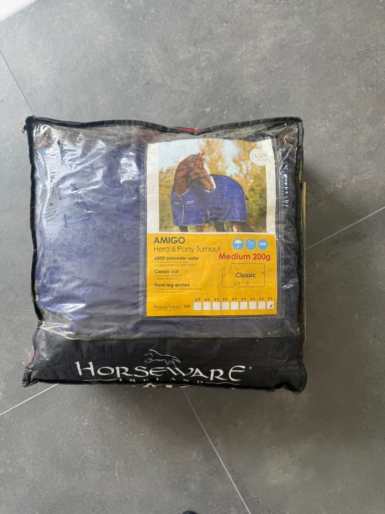 Horseware amigo deken 200 gram 175cm, Dieren en Toebehoren, Paarden en Pony's | Dekens en Dekjes, Ophalen of Verzenden, Zo goed als nieuw