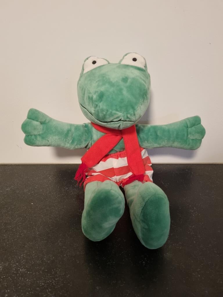 Kikker knuffel en boek Kikker van Max Velthuijs, Kikker, Groen, Overige merken, Overige karakters