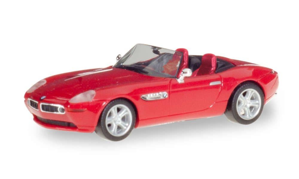 HO 1:87 Herpa BMW Z8 rood, Herpa@herpa.de, Auto, Ophalen of Verzenden, Zo goed als nieuw