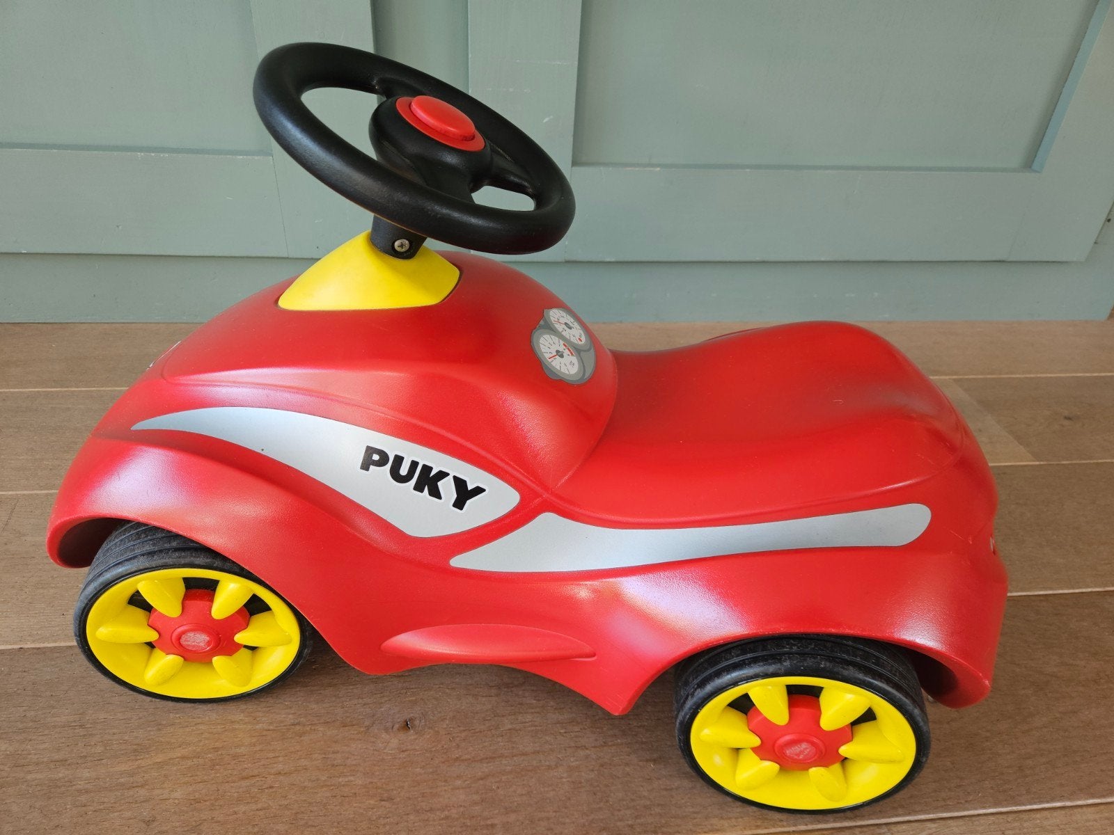 Puky Racer rood loopauto in nette staat voor veel plezier!, Ophalen of Verzenden, Gebruikt