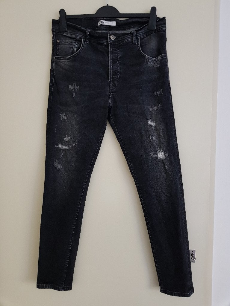 Spijkerbroek dames -- maat EUR 42 / USA 32 -- Zara, Kleding | Dames, Ophalen of Verzenden, Zo goed als nieuw, W33 - W36 (confectie 42/44)