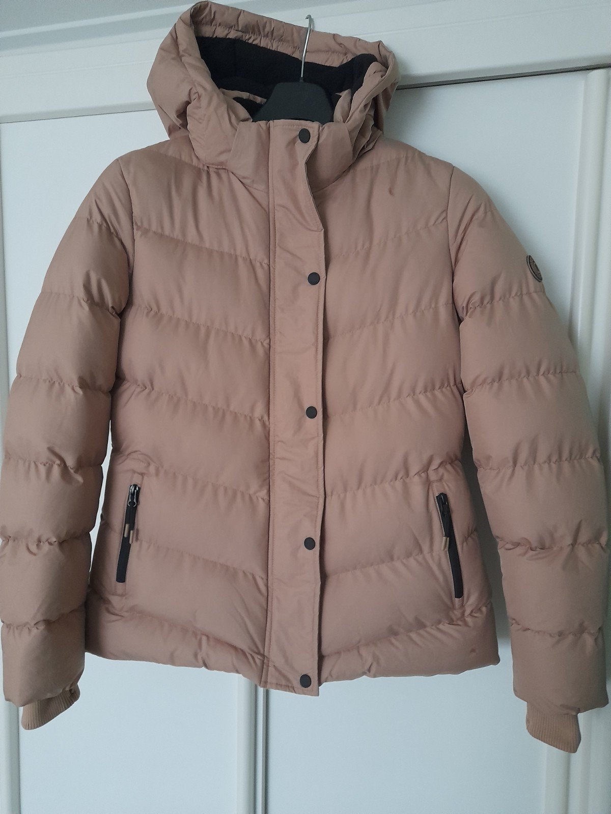 Winterjas, merk Cars, maat M, Kleding | Dames, Maat 38/40 (M), Beige, Ophalen of Verzenden, Zo goed als nieuw