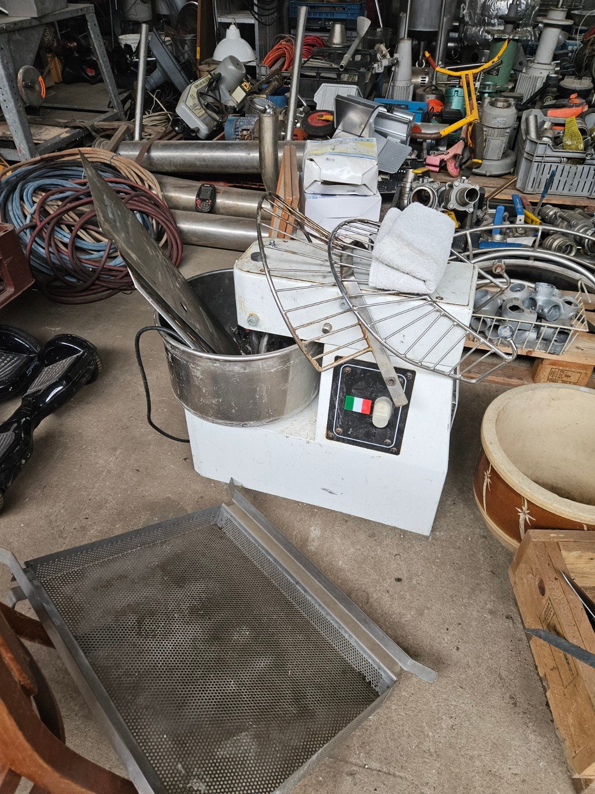 deegmachine Italy, Ophalen