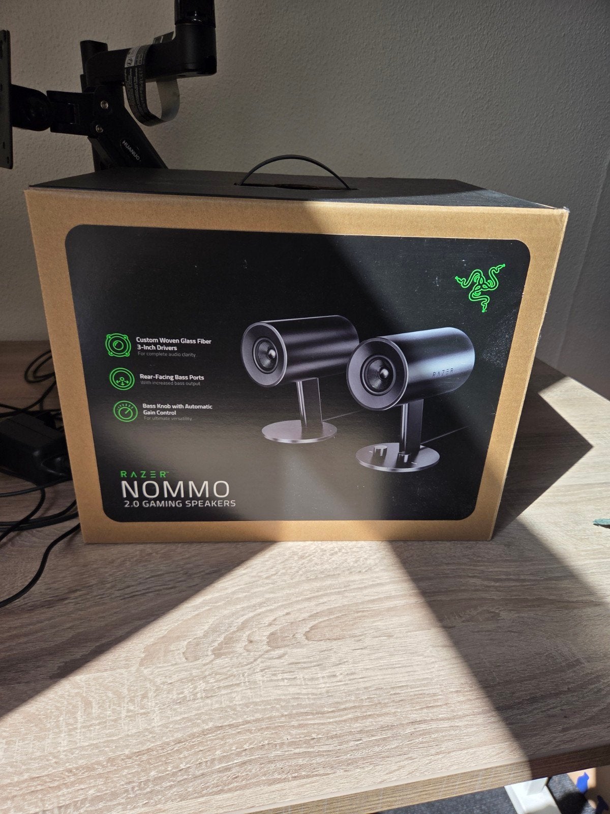 Razer Nommo 2.0 Gaming Speakers - Goedwerkend, incl. doos, Ophalen