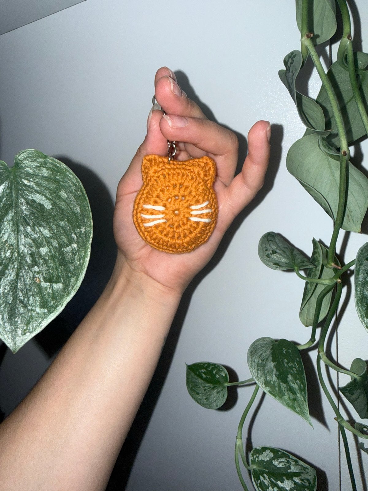 Handgemaakte Kat Sleutelhanger - Custom Design, Ophalen of Verzenden, Nieuw