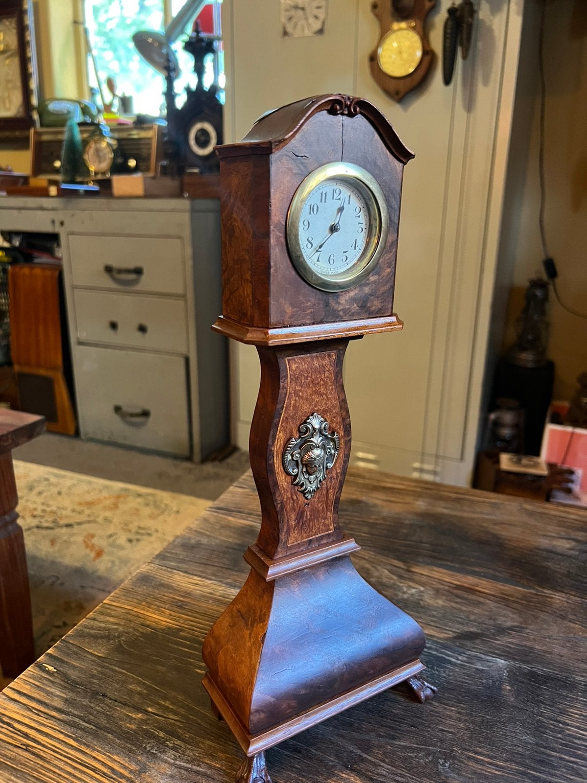 Miniatuur staand horloge, Ophalen of Verzenden
