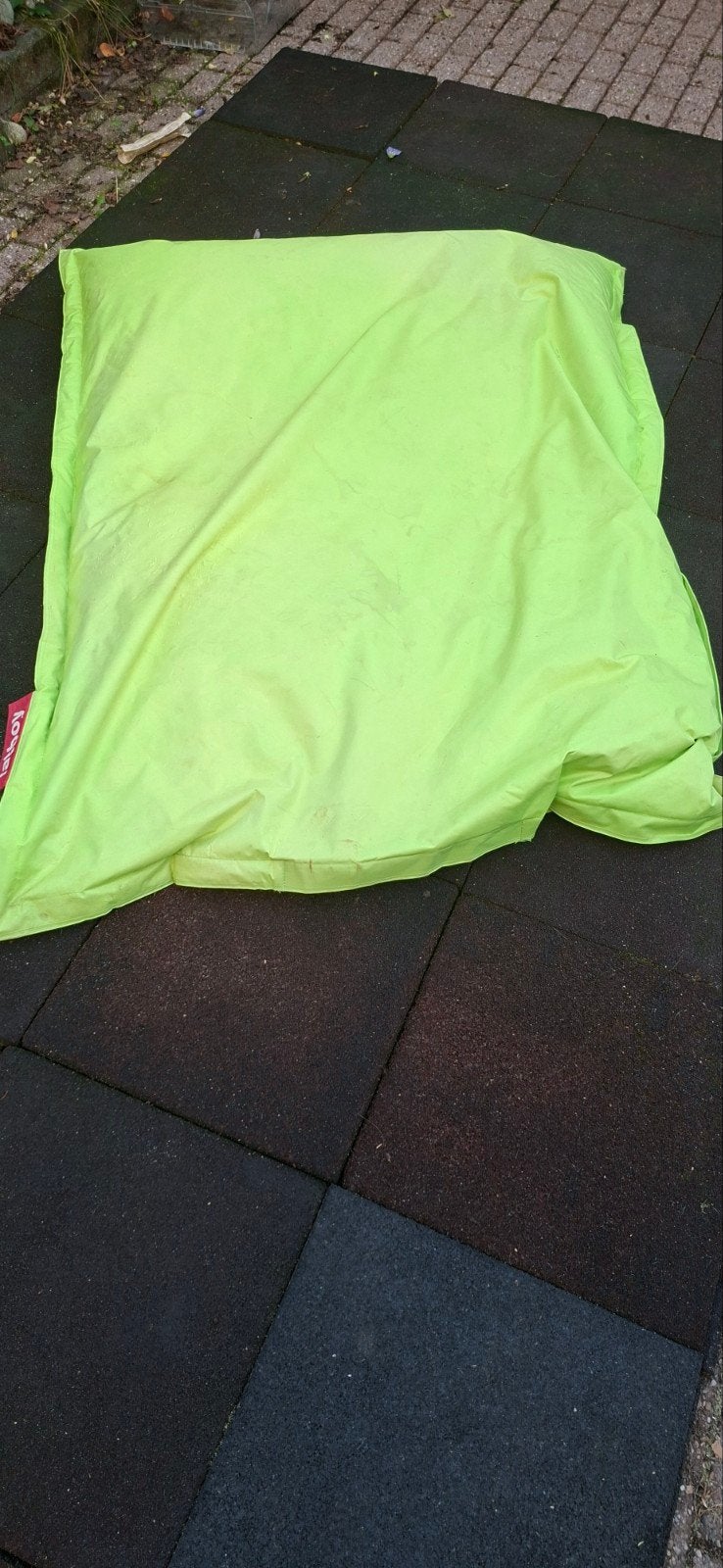Fatboy zitzak 1.80 x 1.20 - Zo goed als nieuw, Ophalen, Gebruikt, Groen, Zitzak