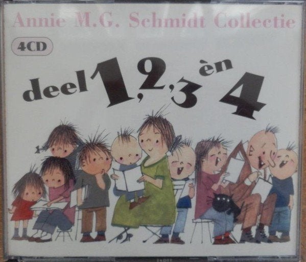 Annie M.G. Schmidt – Deel 1,2,3 En 4 . 4 CD's, Gebruikt, Boxset, Overige typen, Ophalen of Verzenden
