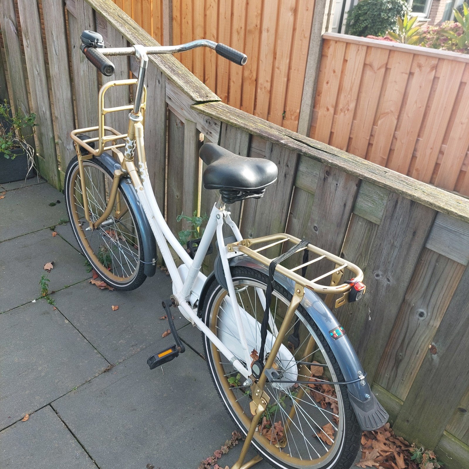 Kinderfiets 16/18 inch met voordrager en bagagedrager, Ophalen