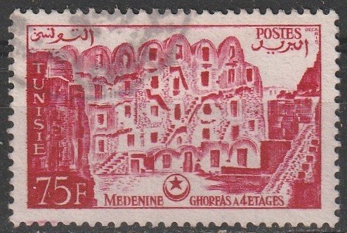 5266. Tunesie 422 gest. Toerisme, Postzegels en Munten, Ophalen of Verzenden, Tunesië, Gestempeld