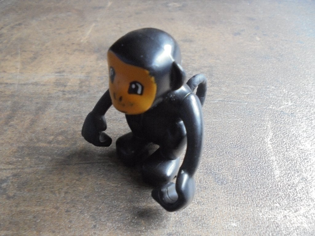 Lego Duplo Animal Monkey with Movable Arms (zie foto's), Ophalen of Verzenden, Gebruikt, Losse stenen, Duplo