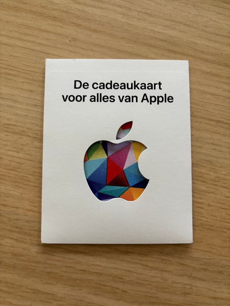 Apple cadeaukaart/Apple gift card (80€), Tickets en Kaartjes, Eén persoon, Cadeaubon, Overige typen