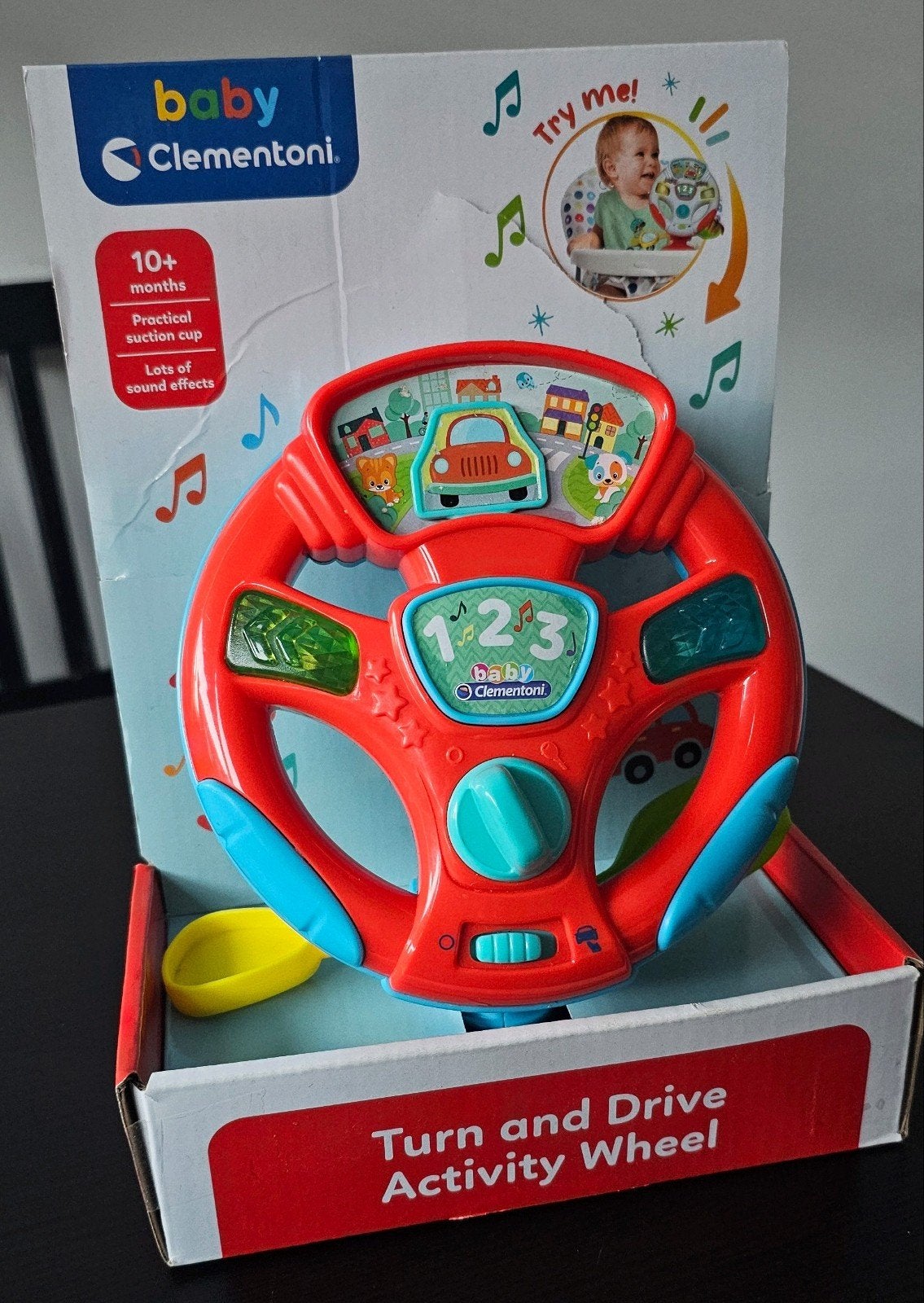 Baby Stuurwiel Activiteitenspeelgoed, Ophalen, Nieuw, Overige typen, Met licht