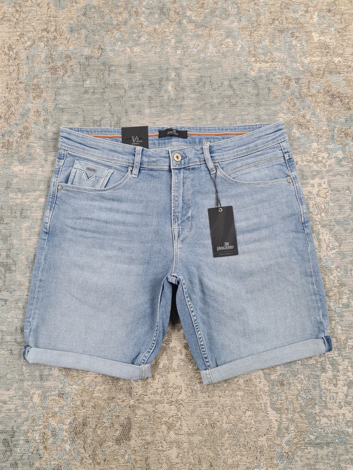 Vanguard V7 Rider Shorts W36 NIEUW Bronno3632 Bronno3634, Kleding | Heren, Spijkerbroeken en Jeans, W36 - W38 (confectie 52/54)