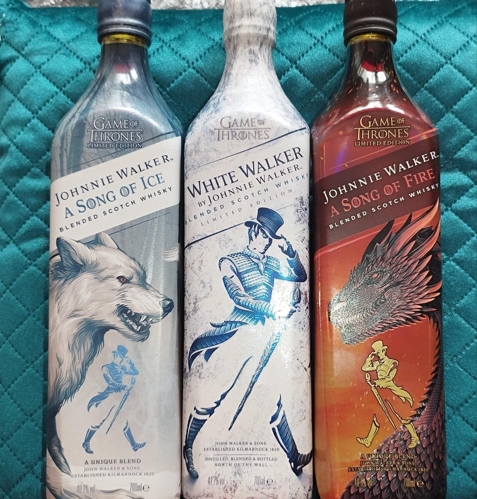 Johnnie Walker GoT Limited Edition Set (3 flessen, Ophalen of Verzenden, Nieuw, Overige typen