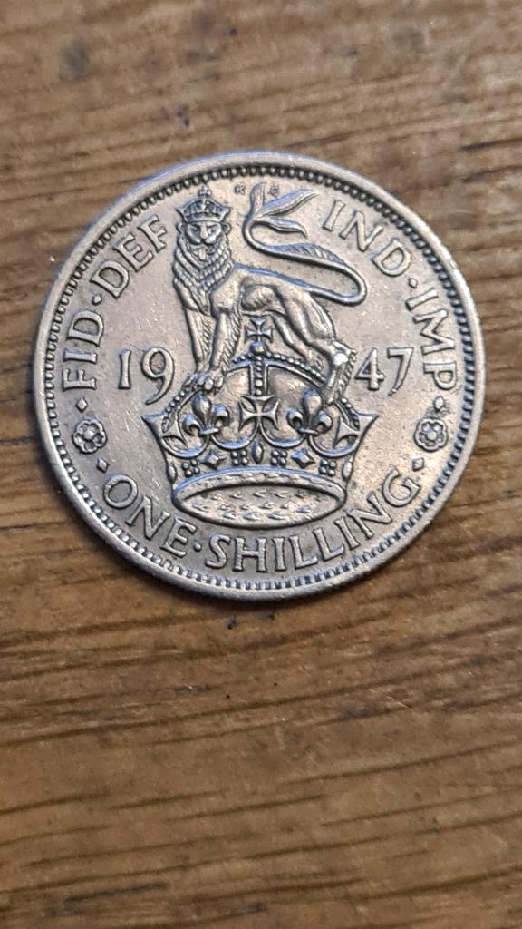 Verenigd Koninkrijk - 1 Shilling 1947 (Engels), Verzenden, Overige landen, Losse munt