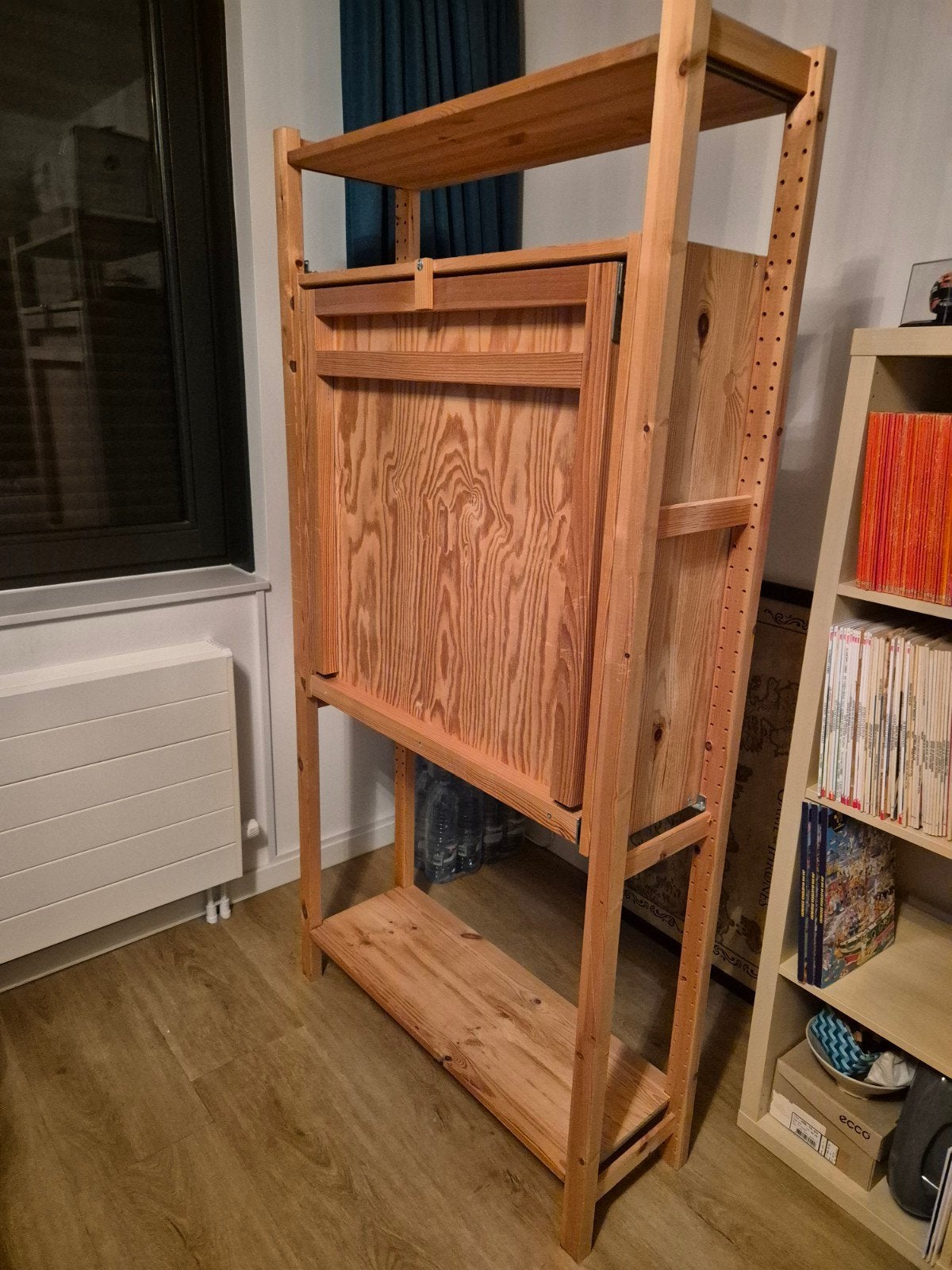 IKEA IVAR kast met klaptafel - Ideaal voor kleine ruimtes, Huis en Inrichting, Kasten | Overige, Ophalen, Zo goed als nieuw