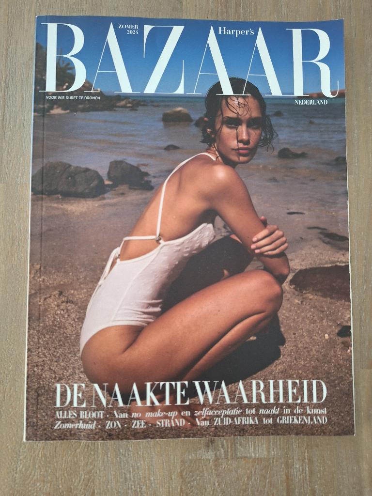 Tijdschrift Bazaar, zomer 2024, Ophalen of Verzenden, Zo goed als nieuw, Glossy