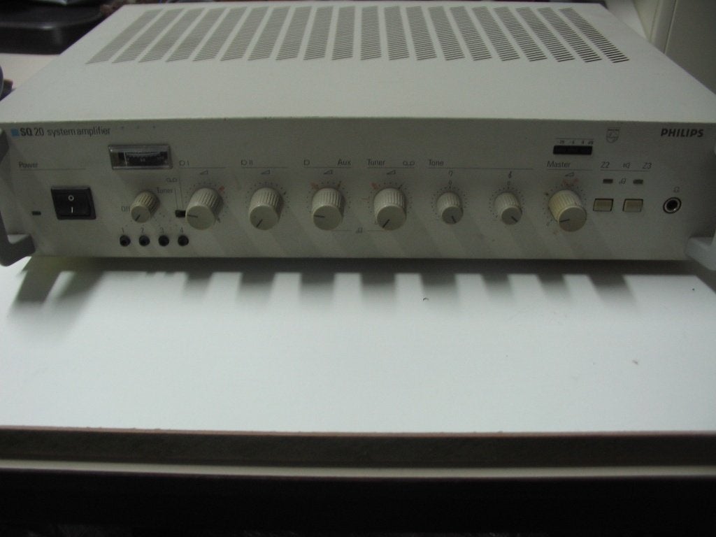 Philips PA mengversterker SQ20 LBB1237, Overige merken, Overige systemen, Ophalen of Verzenden, Zo goed als nieuw