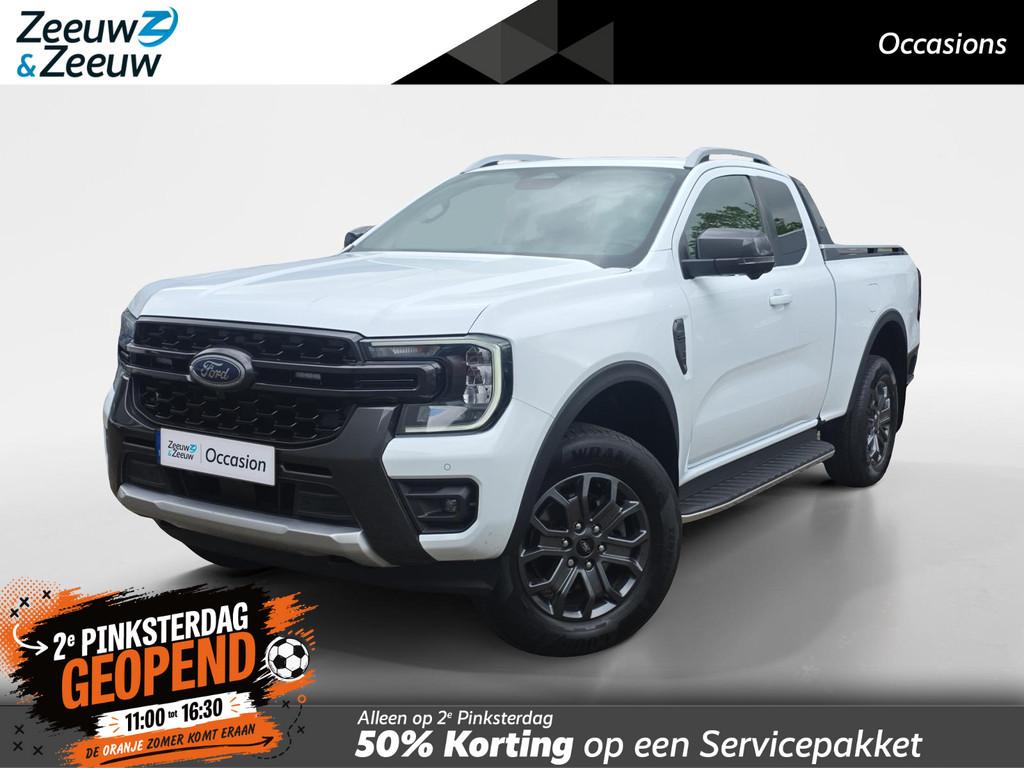 Ford Ranger 2.0 Super Cab EcoBlue Wildtrak | Trekhaak | Stoe, Auto's, Automaat, Gebruikt, 4 cilinders, Met garantie (alle)