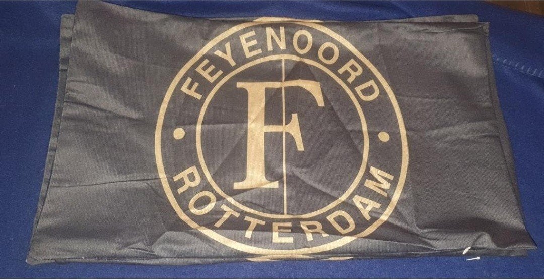 feyenoord kussenhoes, afmeting 50x30 cm., Ophalen of Verzenden, Nieuw, Feyenoord
