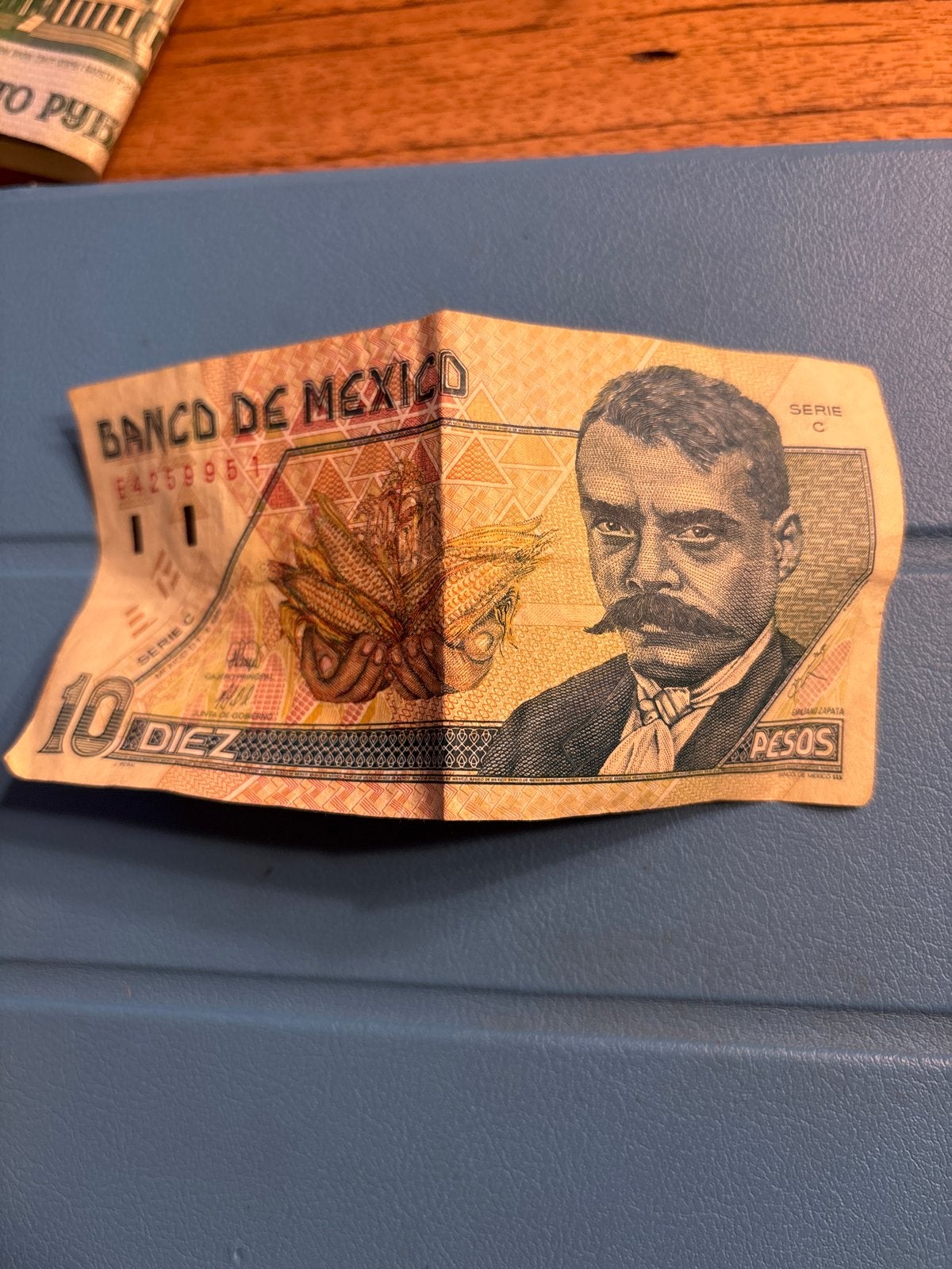 Zeldzame Mexicaanse 10 Pesos bankbiljet, Ophalen of Verzenden, Losse munt